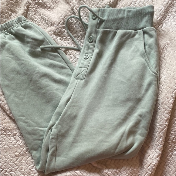 emory park Pants - Emory park Mint Green Jogger Pants